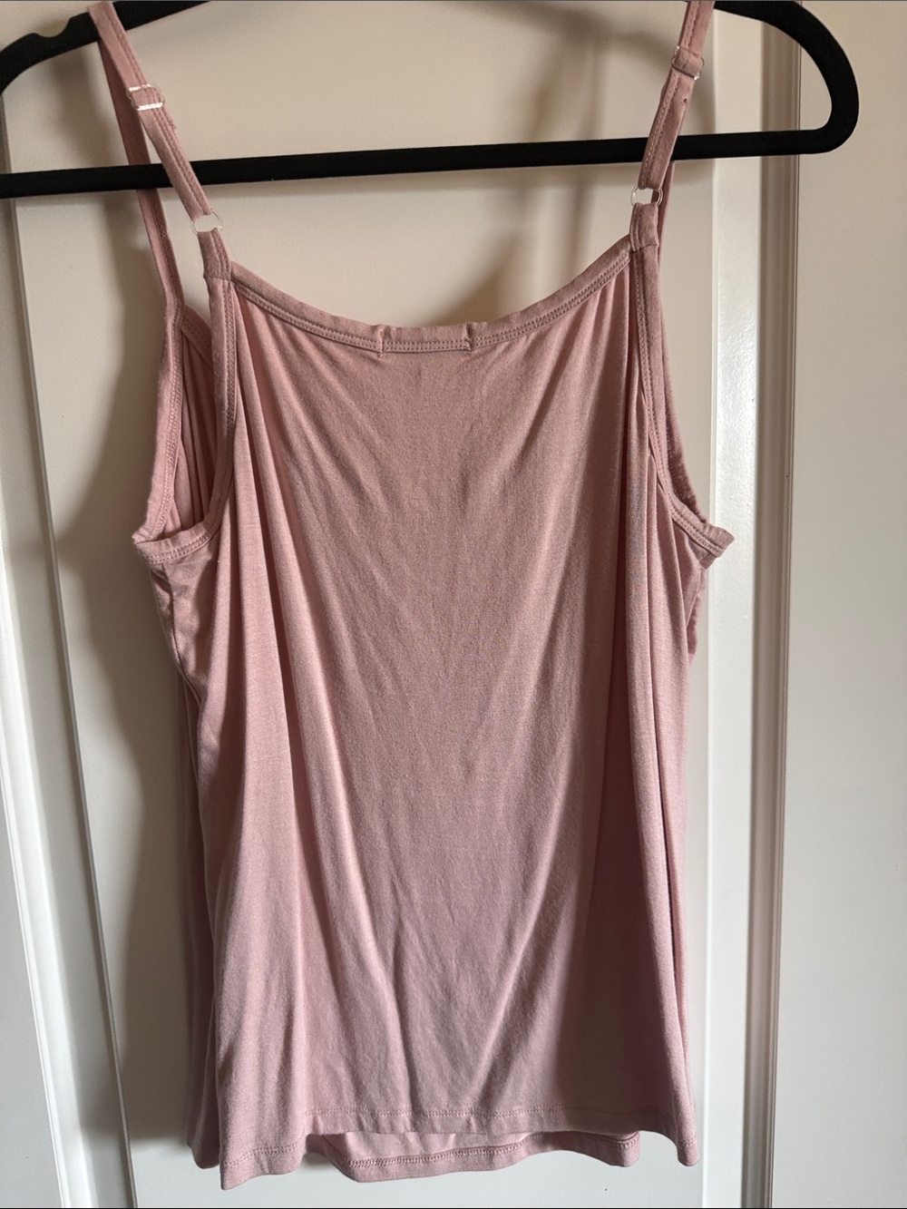 Democracy Pink Sheer Embroidered Ruffle Blouse with Matching Tank - Picture 5 of 8